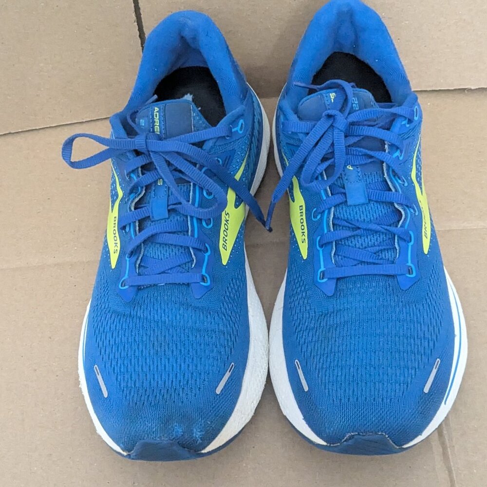 Brooks Adrenaline GTS 22 Running Shoe Men’s Size 12D Blue/Nightlife 1103661D482 - Picture 4 of 16